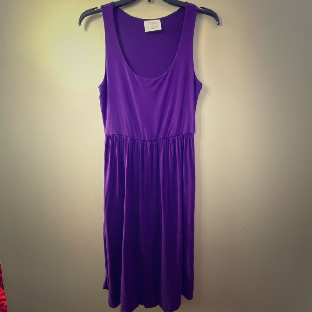 Purple sun dress